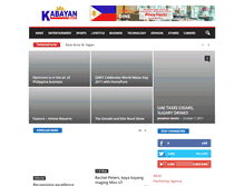 Tablet Screenshot of kabayanweekly.com